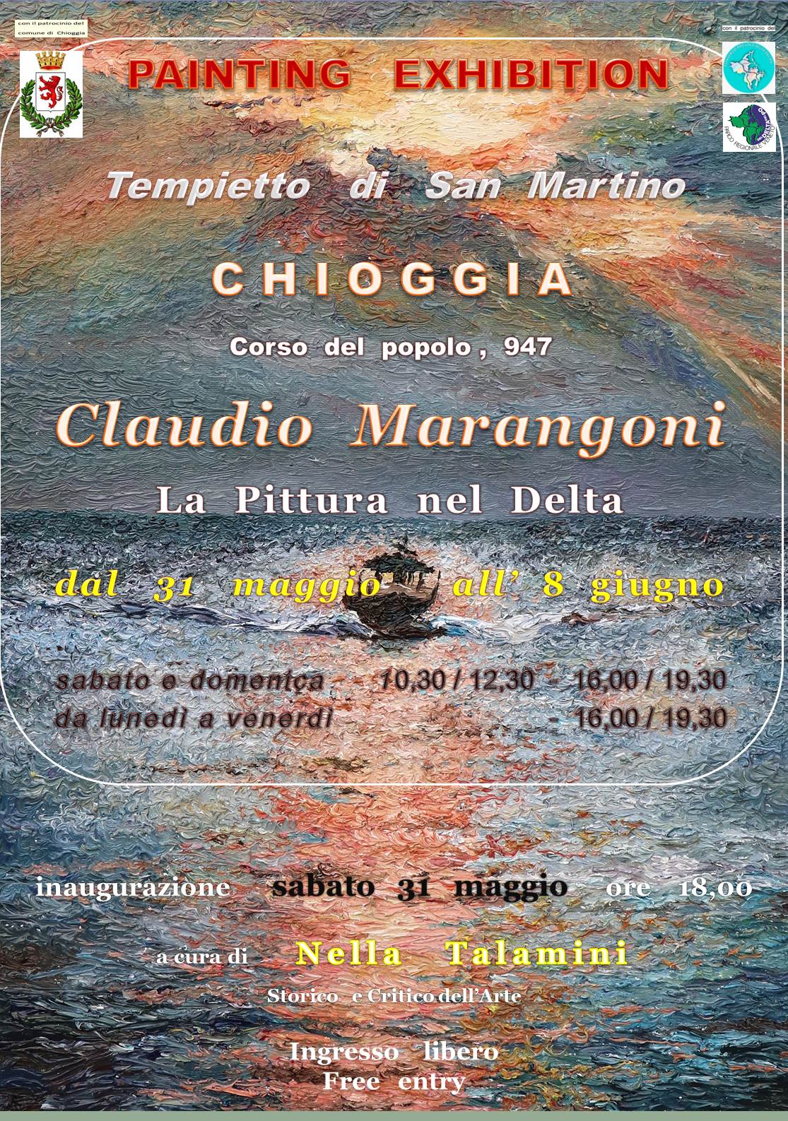 Locandina Chioggia Tempietto di San Martino 2