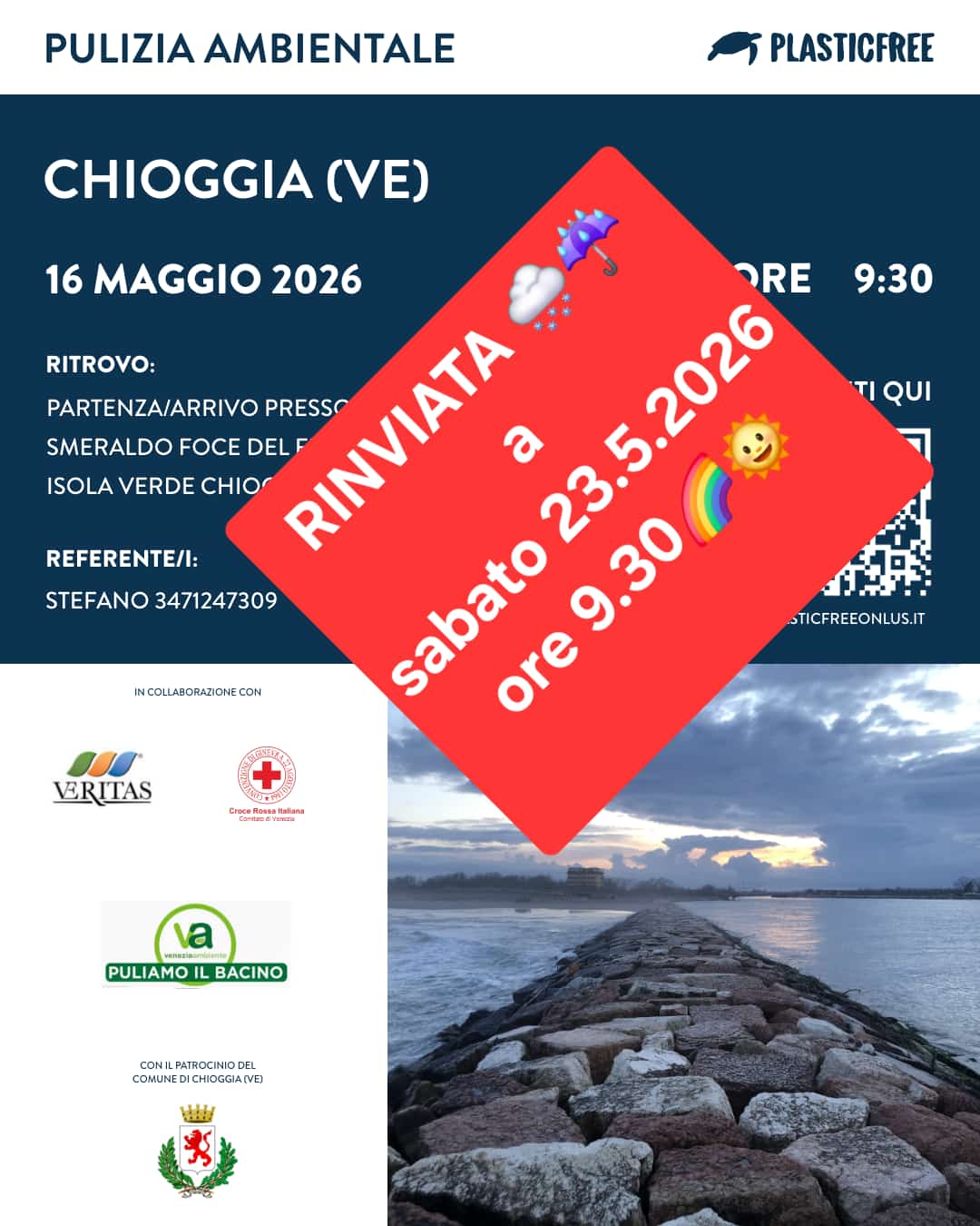 Rinvio Puliamo Bacino 2026