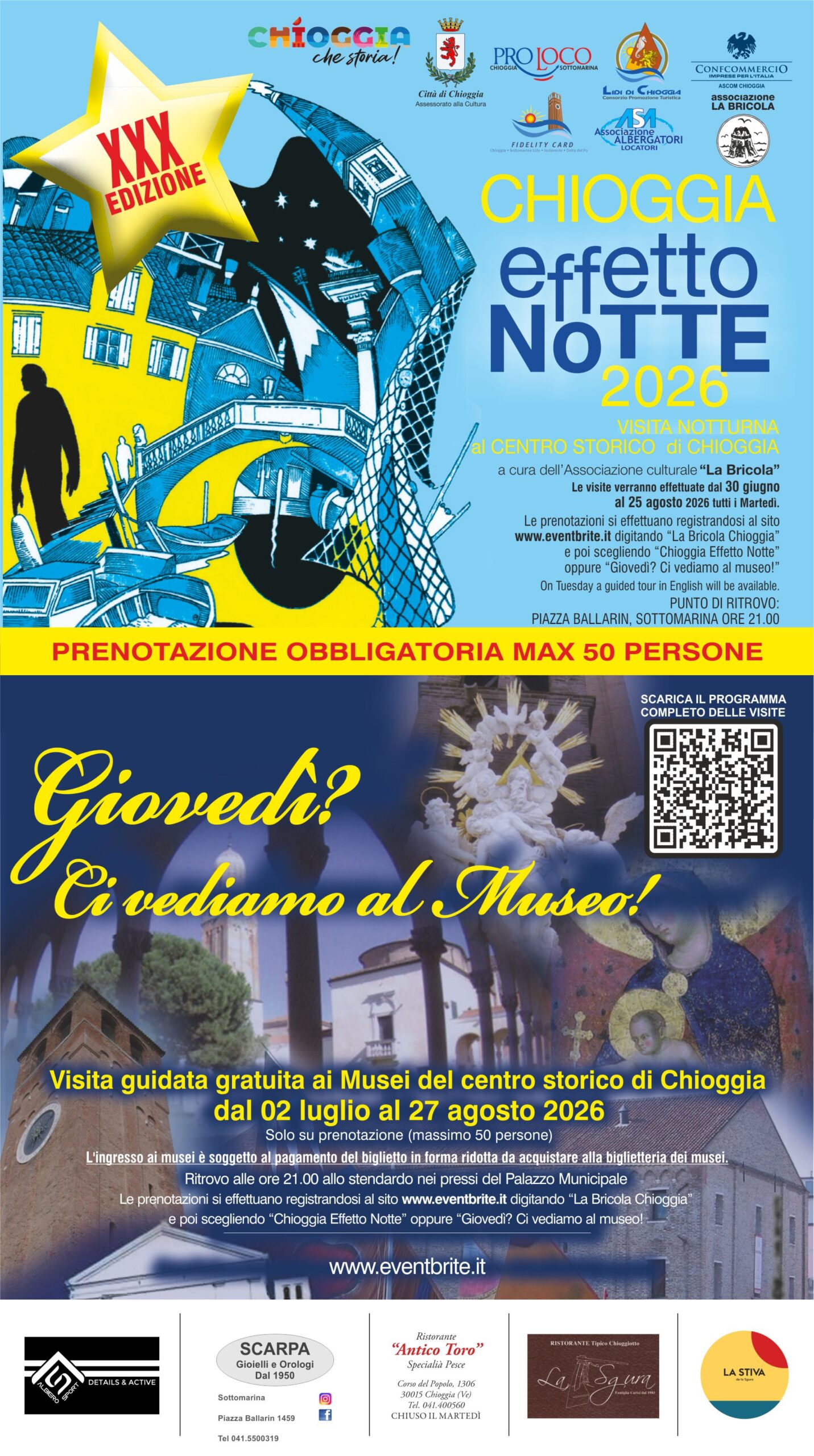 Chioggia effetto notte locandina 2026